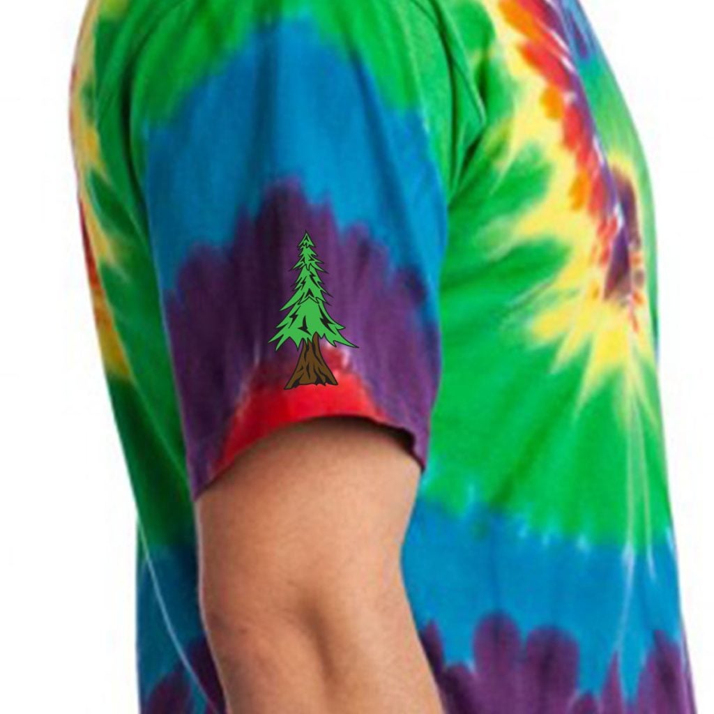 PLAIN RAINBOW TIE DYE TEE – OBTAIND